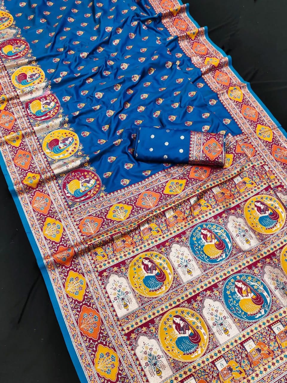 Premium Quality pure Doulton Karni Pashmina Silk With BP