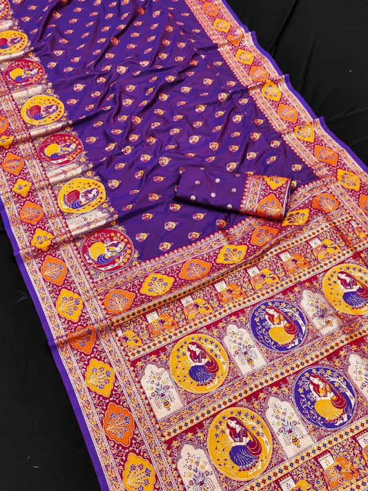 Premium Quality pure Doulton Karni Pashmina Silk With BP